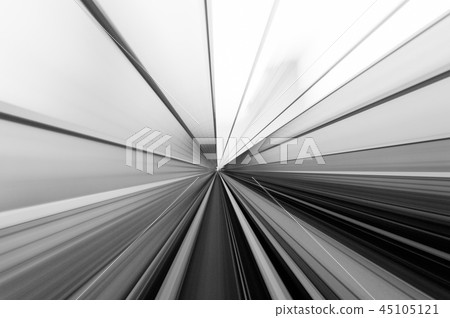 Speed motion in urban highway road tunnel Speed motion in urban highway road tunnel 45105121