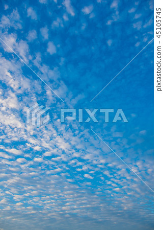 秋天天空秋天雲彩 秋天天空秋天雲彩 45105745