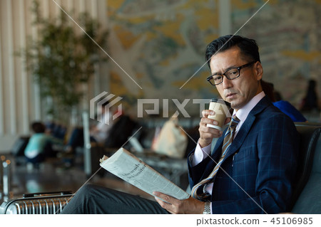 Businessman business trip business image Businessman business trip business image 45106985