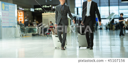 Businessman business trip business image Businessman business trip business image 45107156