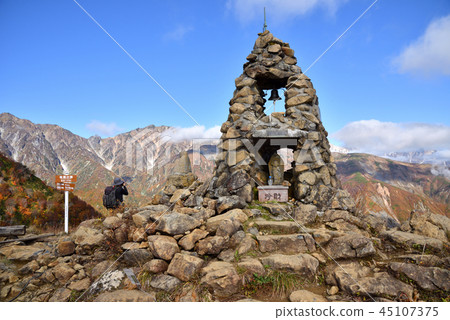 Nagano Prefecture Hakuba Village Hakuba Goryu mountain climbing Jizo Köln Nagano Prefecture Hakuba Village Hakuba Goryu mountain climbing Jizo Köln 45107375