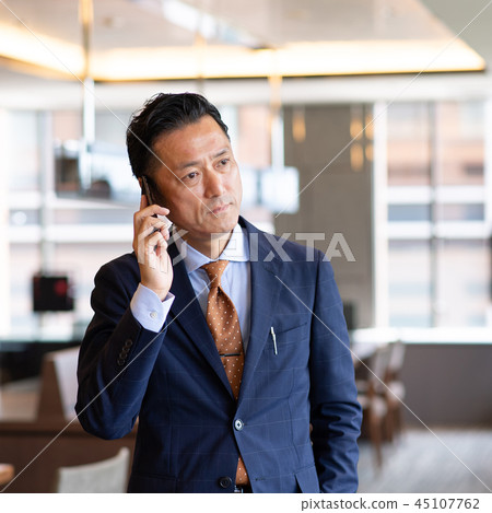 Middle businessman office business image 45107762
