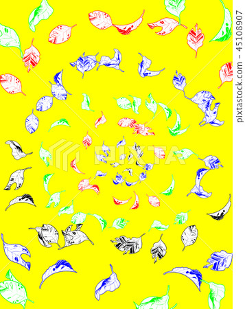 Leaves pattern 45108907