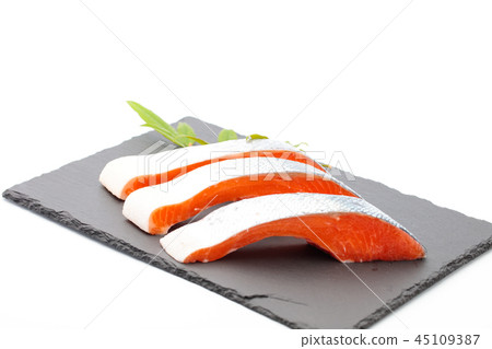 Seafood salmon fillet of Chile trout salmon Seafood salmon fillet of Chile trout salmon 45109387