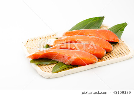Seafood salmon fillet of Chile trout salmon 45109389