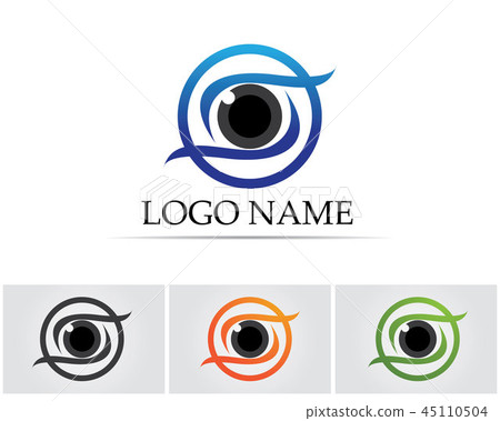 Eye care logo 45110504