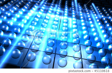Technology image blue Technology image blue 45110618