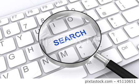 find, search, magnifying glass 45110651