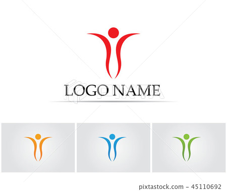 Health care logo Health care logo 45110692