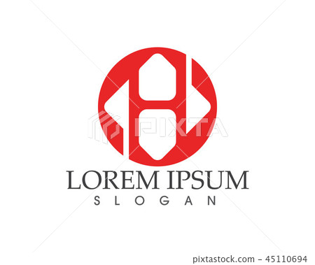 H letters business logo and symbols template H letters business logo and symbols template 45110694