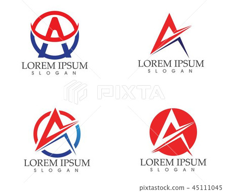 A Letter Logo Business Template Vector icon A Letter Logo Business Template Vector icon 45111045
