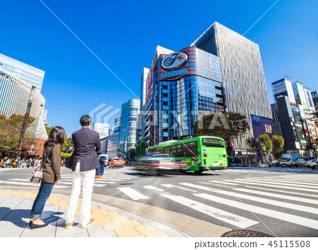 東京銀座壽光橋交叉口 東京銀座壽光橋交叉口 45115508