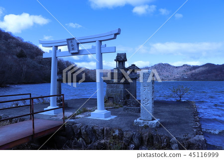 赤城山，大沼的天狗 45116999