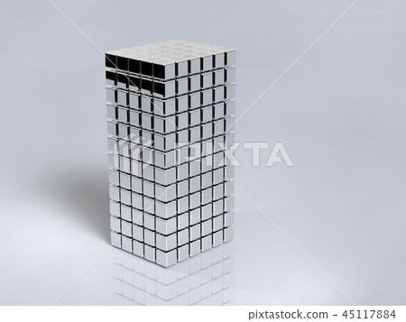 建築鏡子反射鏡模型 建築鏡子反射鏡模型 45117884