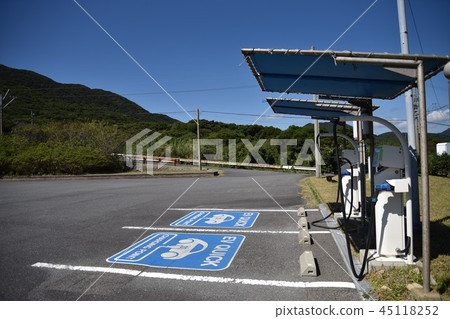 Electric car charging point 45118252