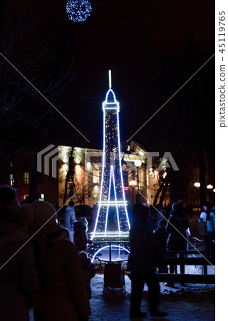 colorful Sparkling Lights Festive background colorful Sparkling Lights Festive background 45119765