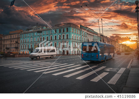 Nevsky prospekt the main street of St. Petersburg Nevsky prospekt the main street of St. Petersburg 45119886