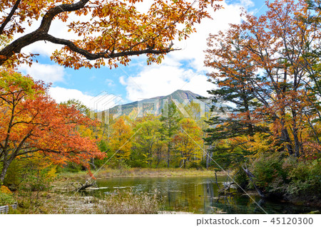 Autumn Imonmon Pond and Mt. 45120300