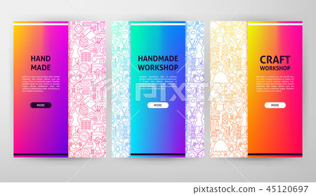 Handmade Brochure Web Design Handmade Brochure Web Design 45120697