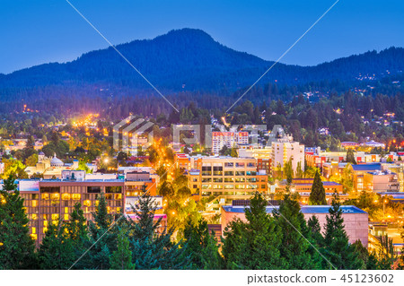 Eugene, Oregon, USA Skyline 45123602