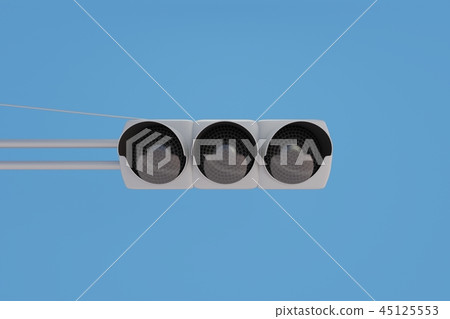 Unlit LED traffic light 45125553