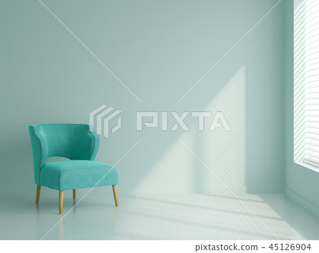 Part of modern interior design 3D rendering 45126904
