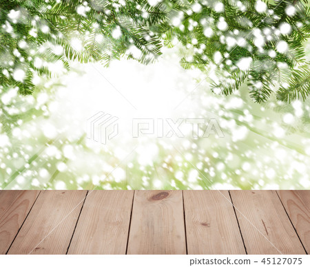 Christmas pine tree branch Christmas pine tree branch 45127075