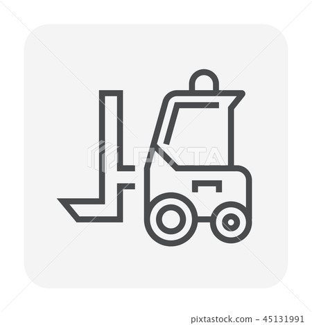 forklift icon black forklift icon black 45131991