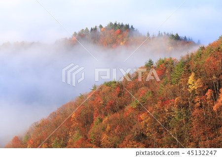 Akimoto湖雲彩海的後部 45132247