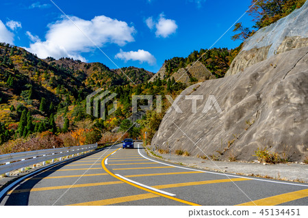 Autumn leaves of Mie Prefecture Gozaisho Takeda Suzuka Skyline Autumn leaves of Mie Prefecture Gozaisho Takeda Suzuka Skyline 45134451
