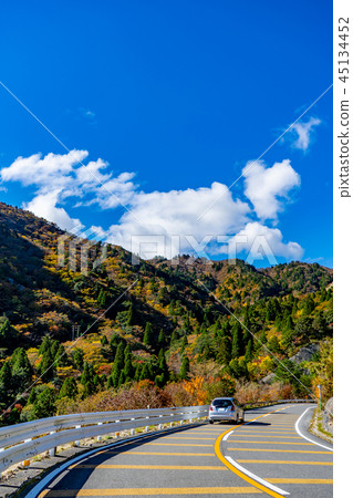 Autumn leaves of Mie Prefecture Gozaisho Takeda Suzuka Skyline Autumn leaves of Mie Prefecture Gozaisho Takeda Suzuka Skyline 45134452