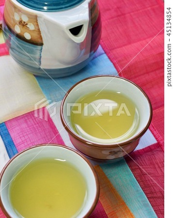 Asian traditional drink green tea 45134854