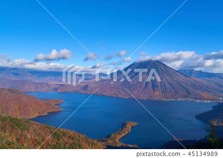 Lake Chuzenji and Mt 12 45134989