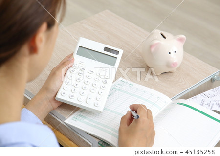 Household account book Household account book 45135258