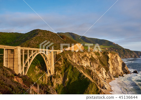 Bixby Creek Bridge on Highway 1, California Bixby Creek Bridge on Highway 1, California 45136644