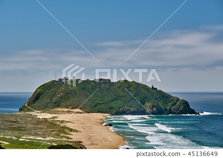 Pacific coast landscape in California 45136649
