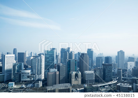 Urban landscape Osaka 45138015