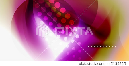 Mixing liquid color flow abstract background. Trendy abstract layout template for business or 45139525