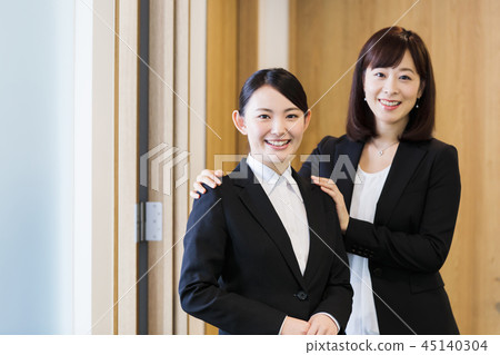 Interview job hunting business woman office 45140304