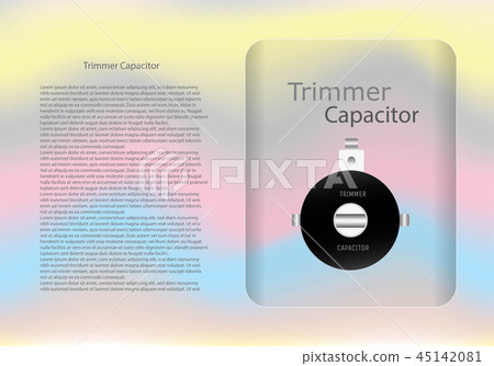 Trimmer capacitor diagram. 45142081