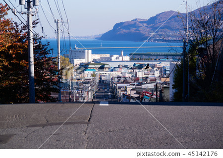 Otaru, the slope of Yakushi Shrine Otaru, the slope of Yakushi Shrine 45142176