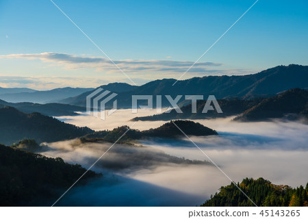 Autumn leaves Autumn leaves Early morning Cloudy sea Autumn leaves Autumn leaves Early morning Cloudy sea 45143265