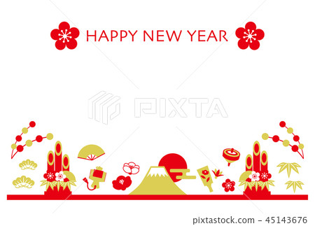 新年卡的材料 新年卡的材料 45143676