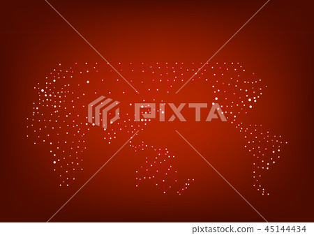 world map  45144434