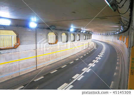 Underground tunnel connecting the West Exit of JR Kawaguchi Station and Industrial Road 45145309