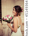 Portrait of a Bride Iin Front of Siracusa's Cathedral 45149364