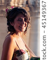 Portrait of a Bride Iin Front of Siracusa's Cathedral 45149367