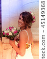 Portrait of a Bride Iin Front of Siracusa's Cathedral 45149368