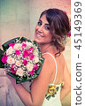 Portrait of a Bride Iin Front of Siracusa's Cathedral 45149369