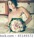 Portrait of a Bride On the Bed 45149372